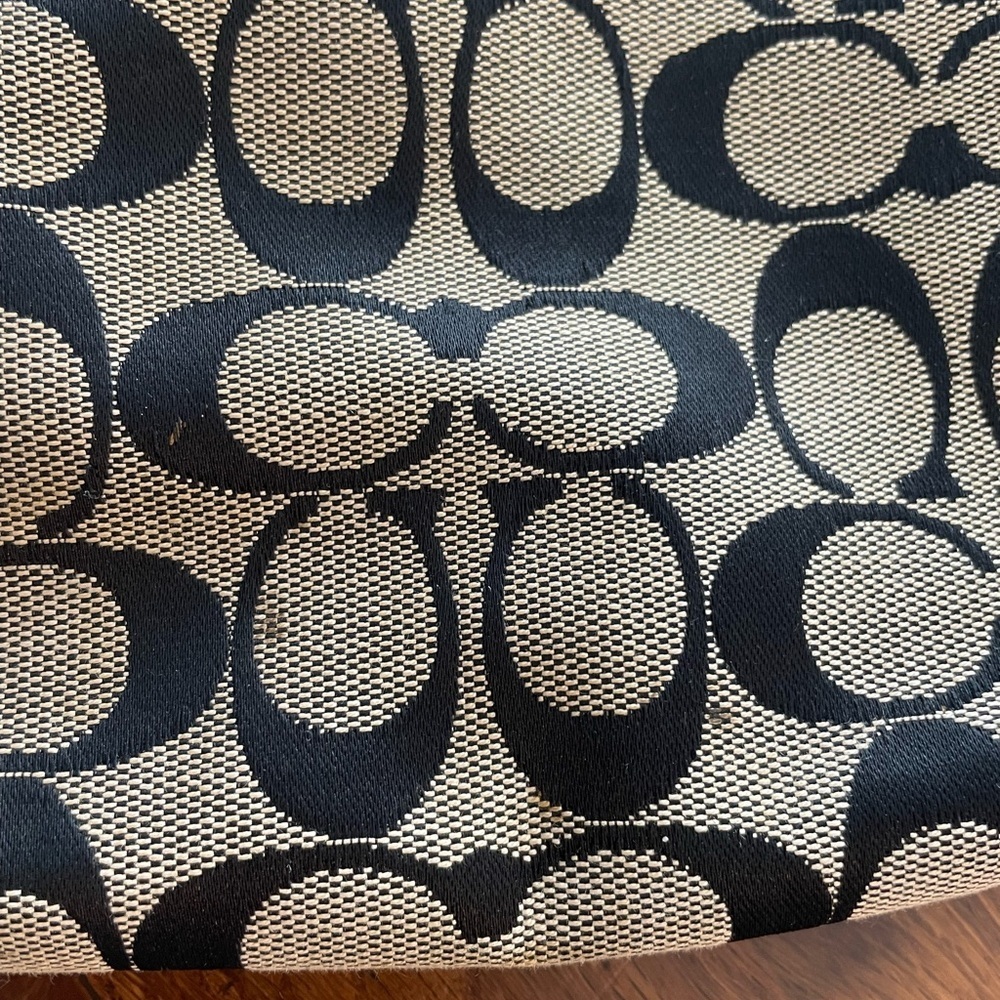 Coach Classic Block Logo Print Crossbody Bag - Picture 9 of 10